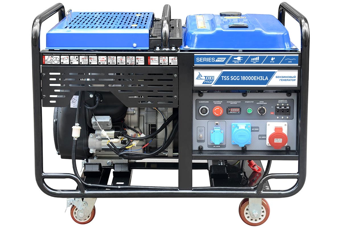 Бензогенератор TSS SGG 18000EH3LA с АВР