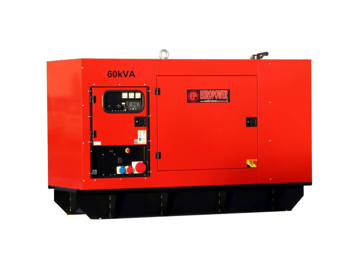 Дизельный генератор EUROPOWER EPS 85 TDE